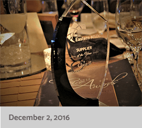 2016 and 2017 Supplier of the Year
